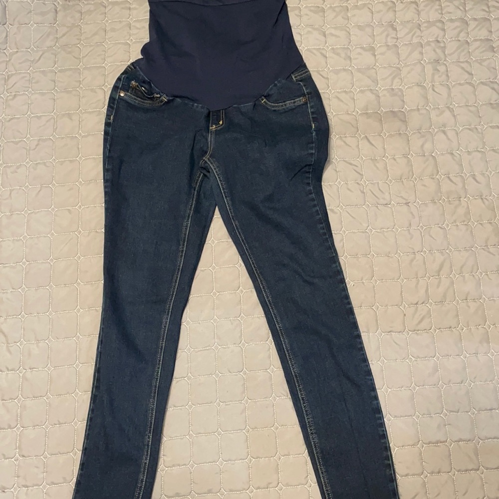 Indigo Blue maternity jeans size M